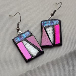 Pink tack fused rectangular ED013GM