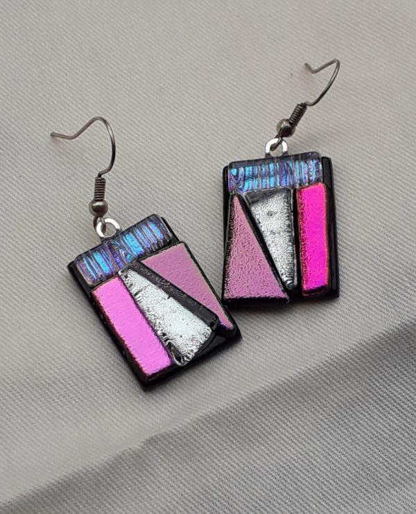 Pink tack fused rectangular ED013GM