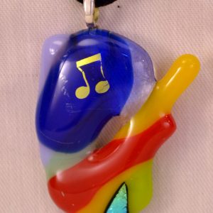 Random note Pendant PR001note